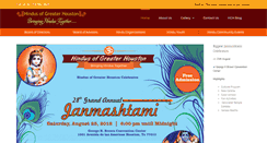 Desktop Screenshot of hindusofhouston.org